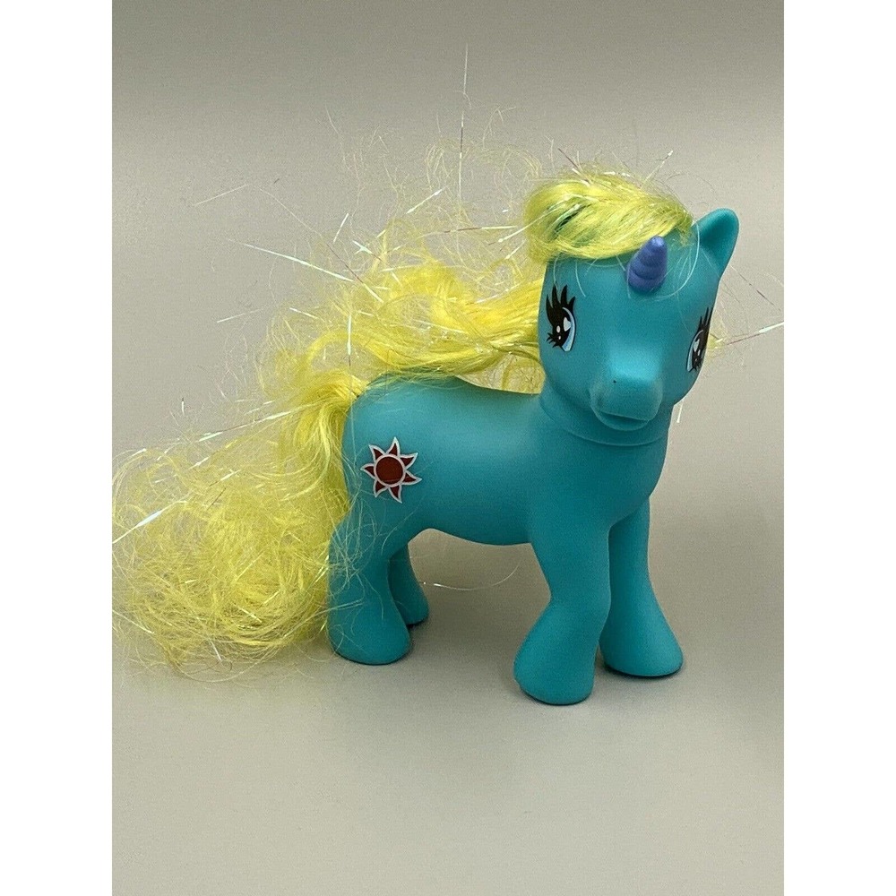 Gi-Go Wonder Pony Land Green Unicorn 4.5” Tall Brushable